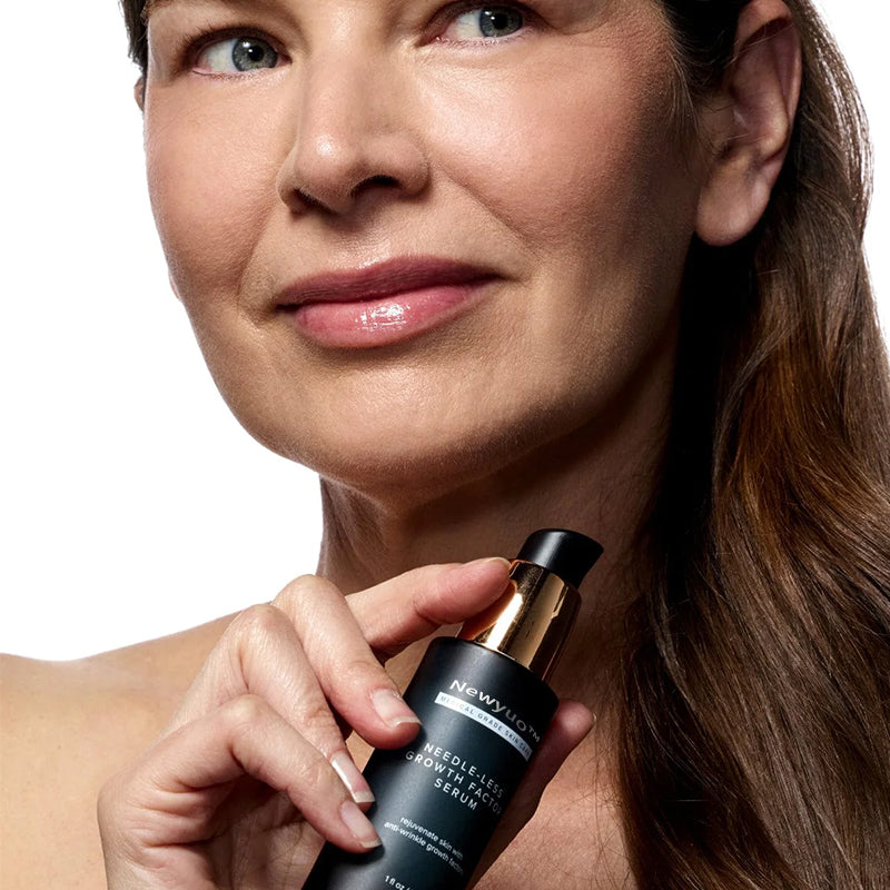 Newyuo™ Needle-less Growth Factor Face Serum, to Visibly Reduce Wrinkles, Improve Firmness & Skin Texture