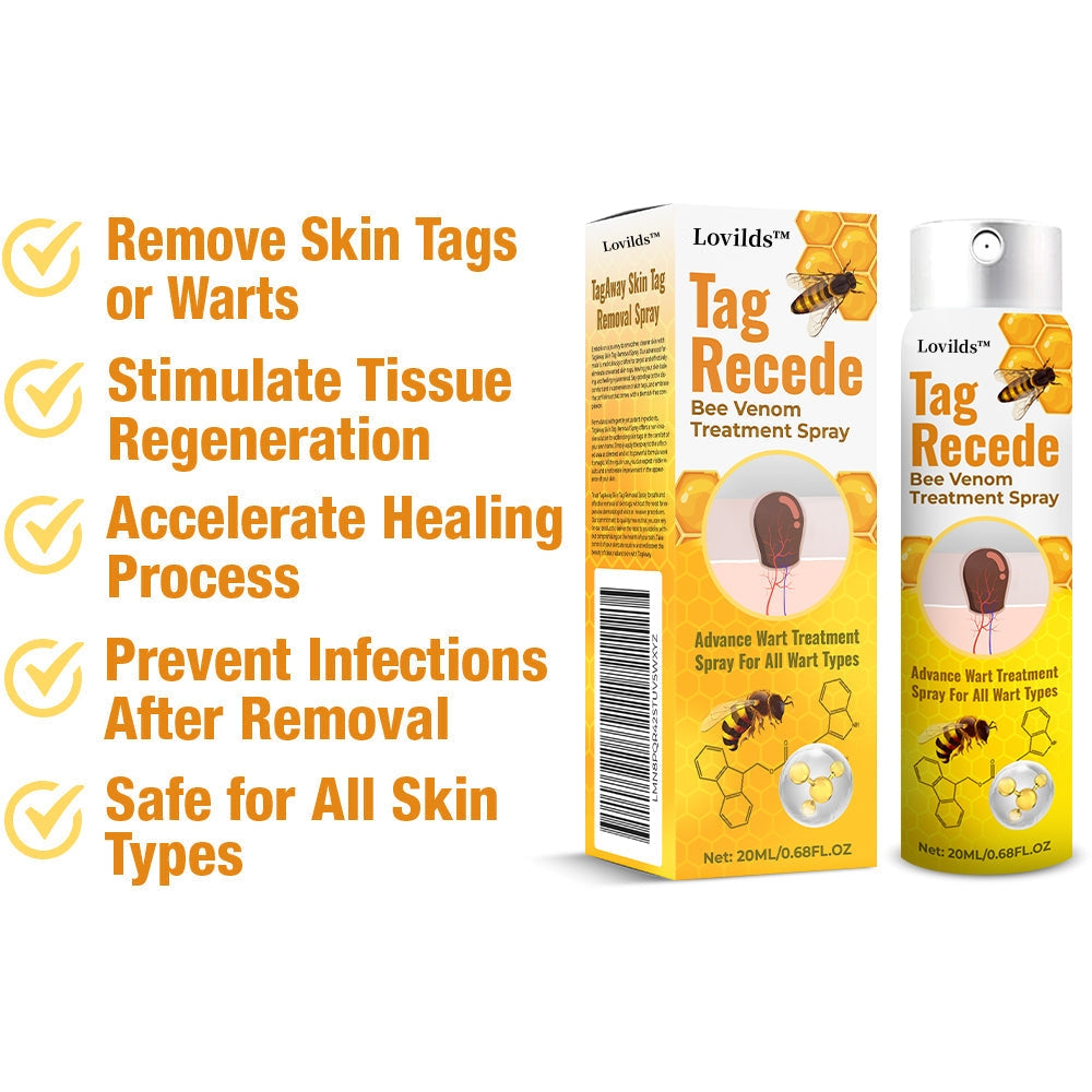 đLOVILDS⢠TagRecede Bee Venom Treatment Spray