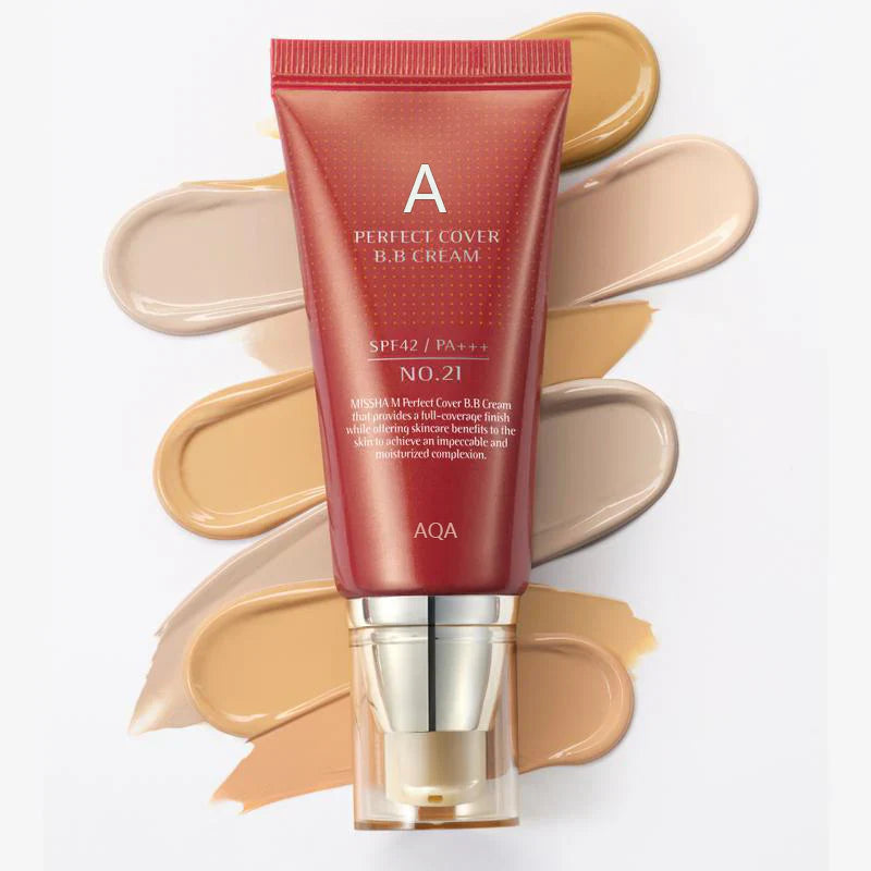 AQA Perfect Cover BB Cream SPF 42 PA+++đFree brush