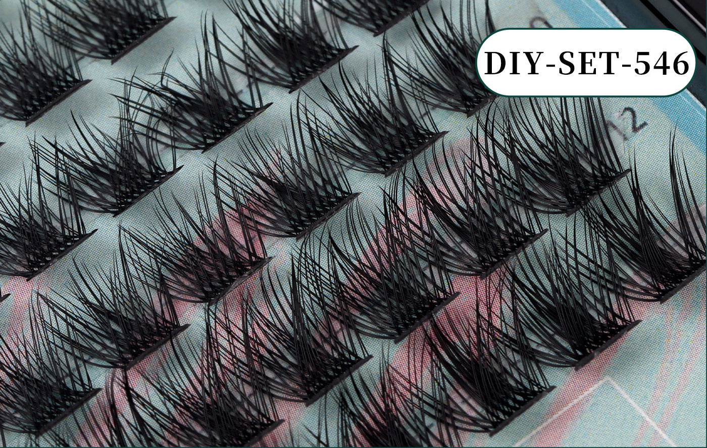 š„š„LOVILDS DIY Single Cluster Eyelashes ā Natural, Thick & Curled