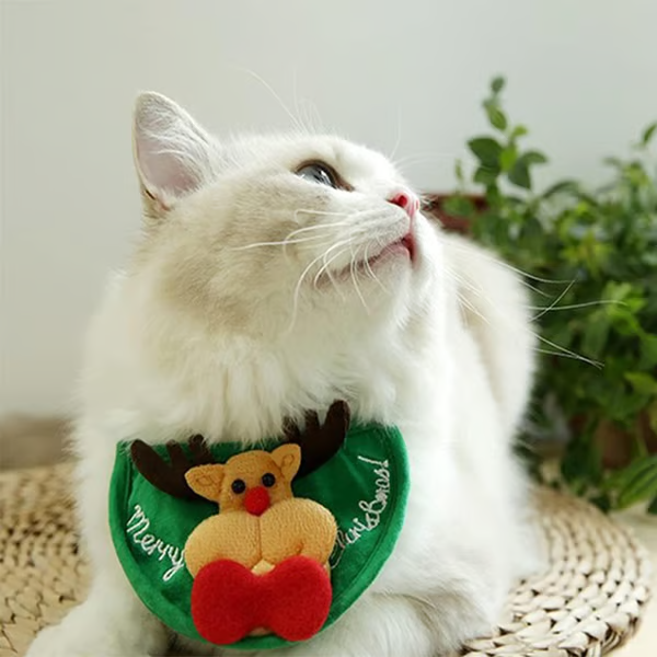 Adorable Christmas Pom-Pom Hat for Your Furry Friend Pets' Christmas