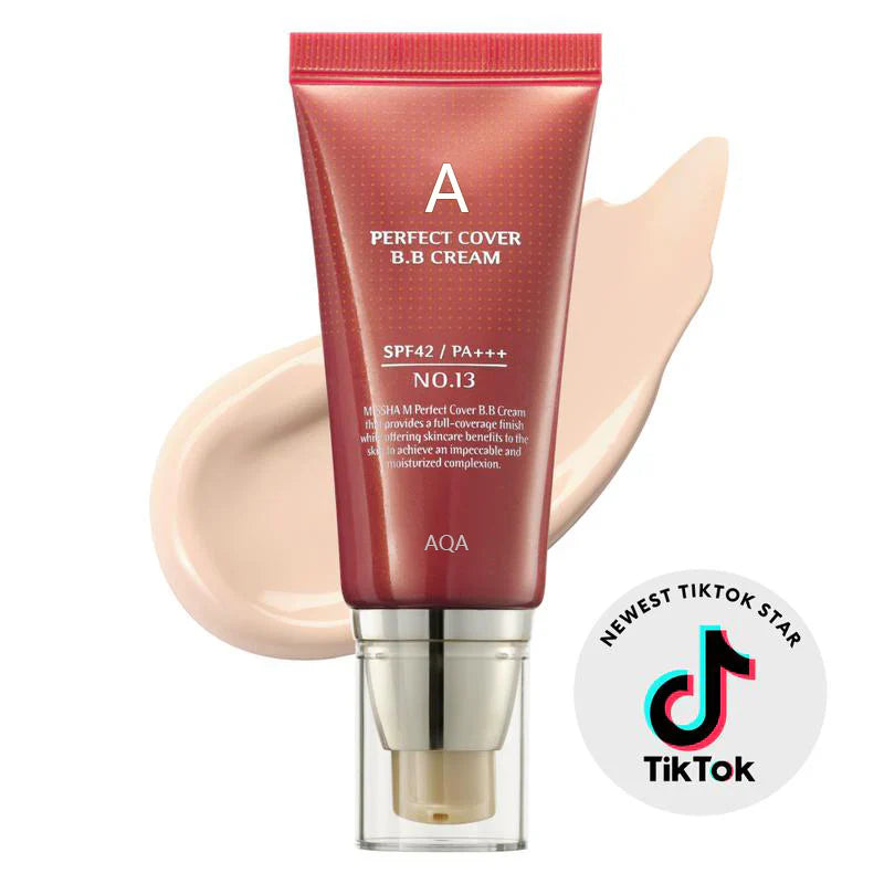 AQA Perfect Cover BB Cream SPF 42 PA+++đFree brush