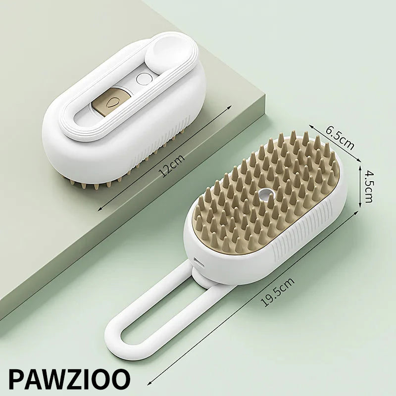 🔥Pawzioo🔥Spazzola a Vapore per animali ✨💧 🐕