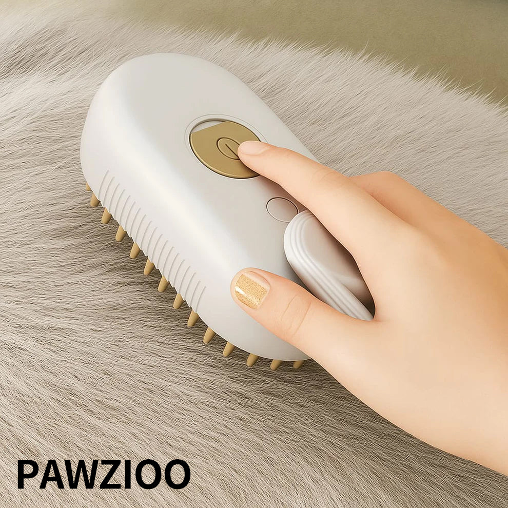 🔥Pawzioo🔥Spazzola a Vapore per animali ✨💧 🐕
