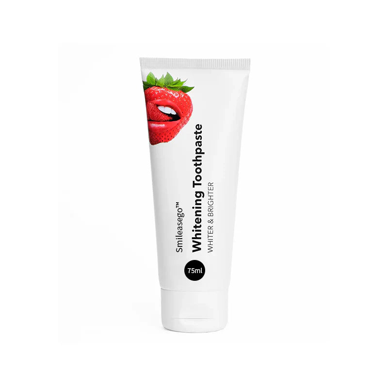 Smileasego™ Teeth Whitening Toothpaste with 8 Active Whitening Ingredients