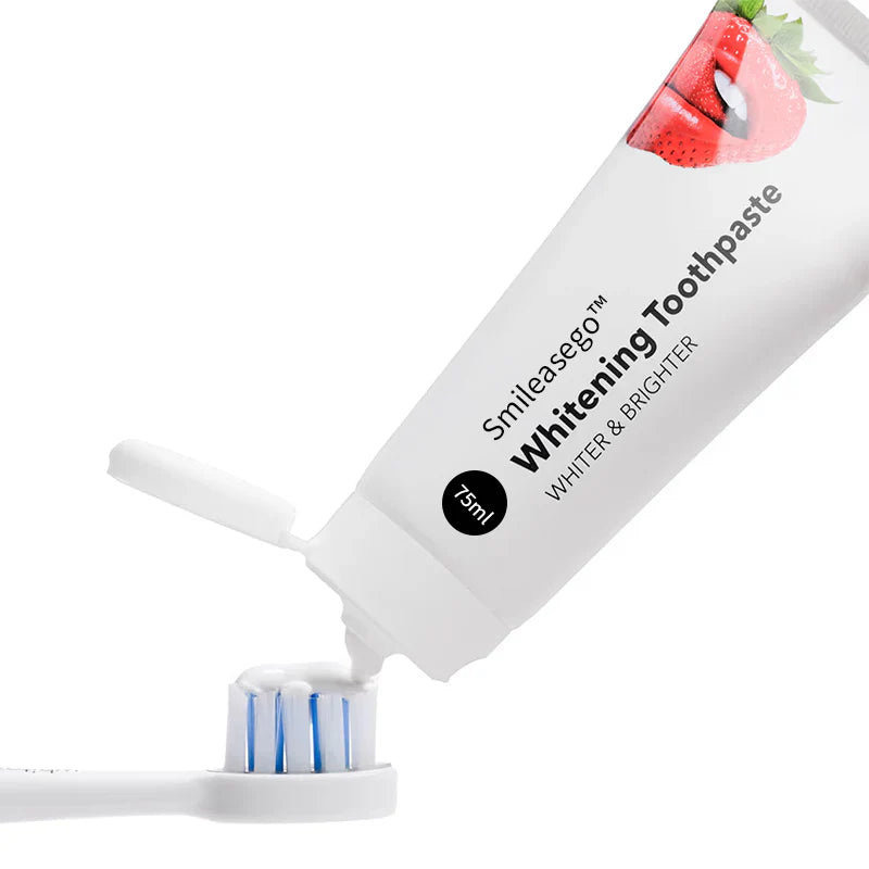 Smileasego™ Teeth Whitening Toothpaste with 8 Active Whitening Ingredients