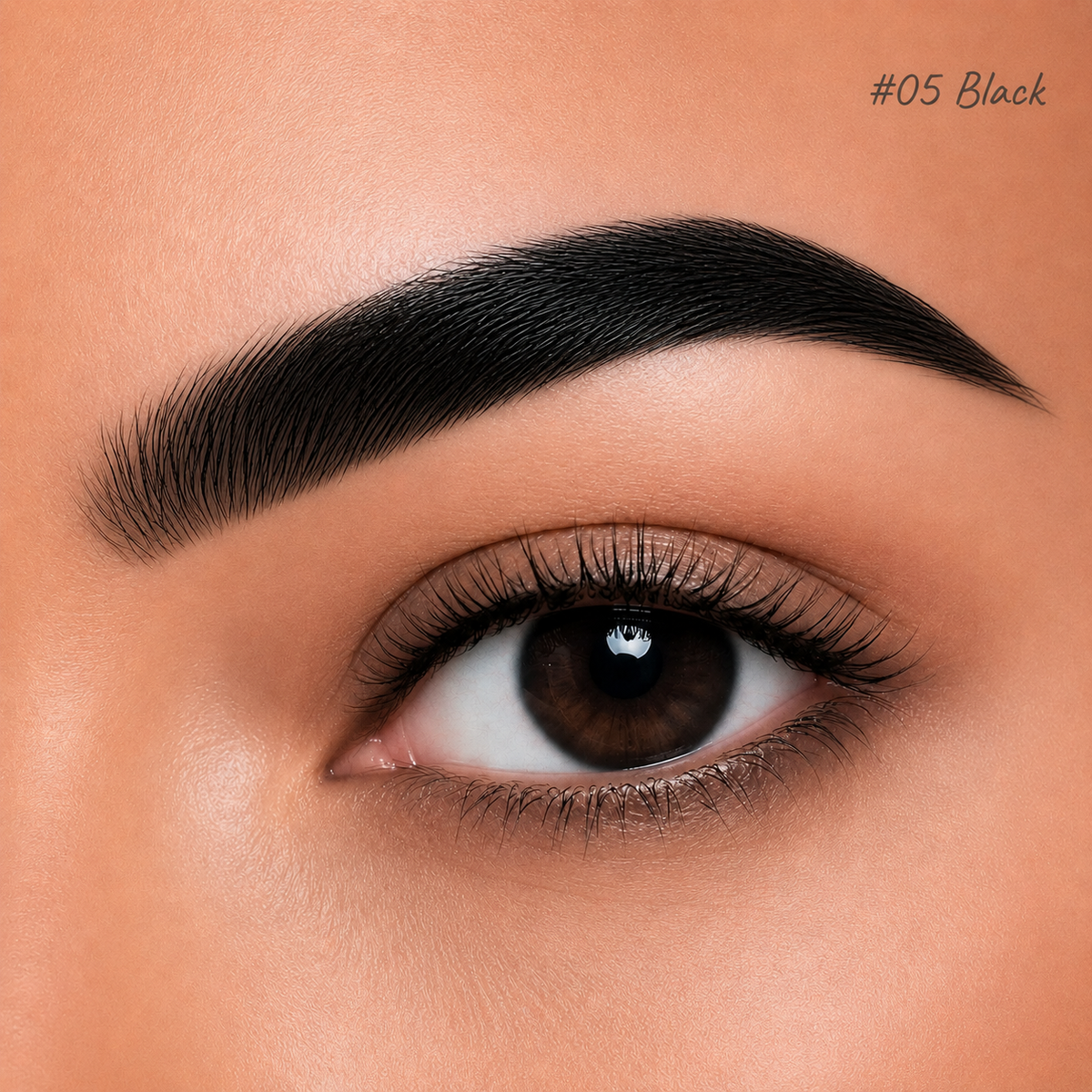 Misspone Peel-Off Brow Tint Natural-Looking, Long-Lasting Brow Color Easy Peel-Off • Smudge-Proof • Waterproof • 5 Natural Shades