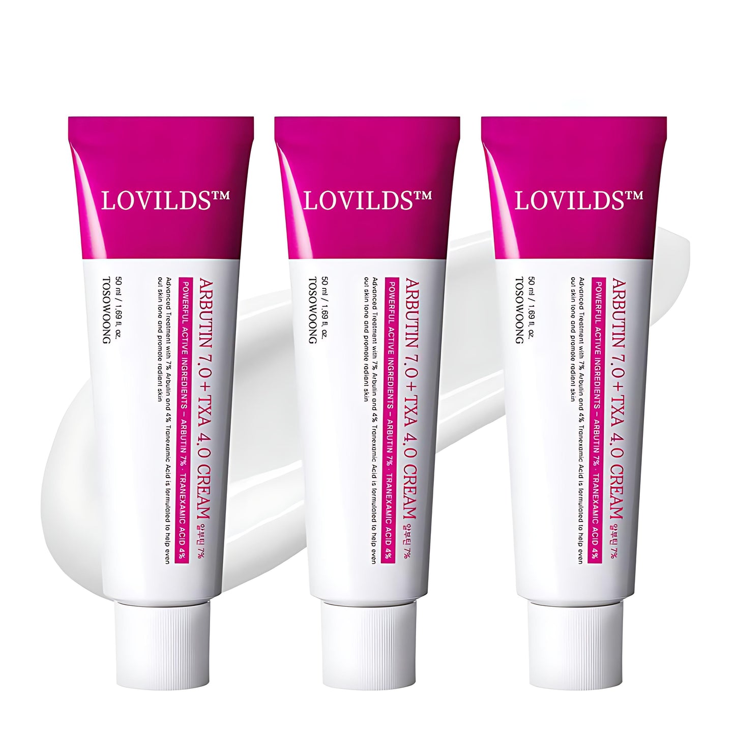 LOVILDS™ Revive Cream: Abutin 7% + Traneaxamic Acid 4%