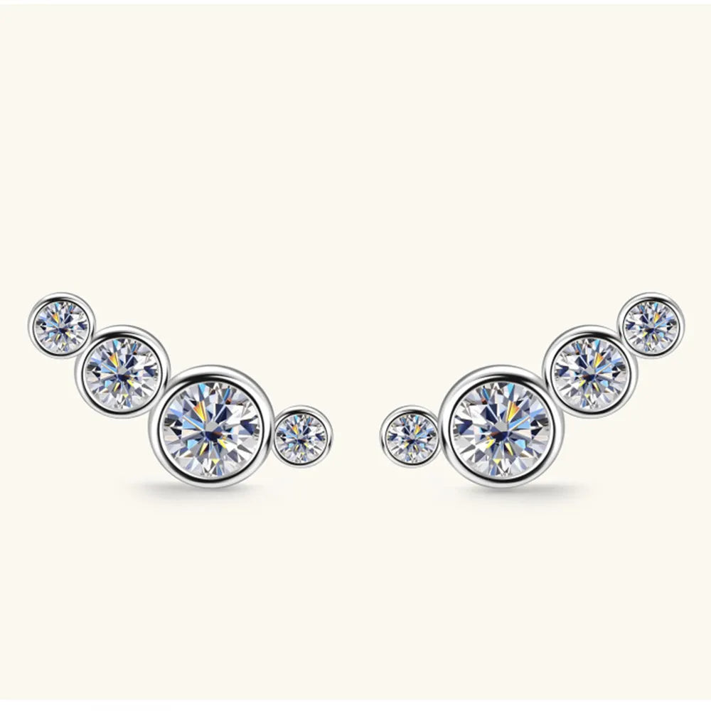 Minimalist Leaf - Motif Stud Earrings