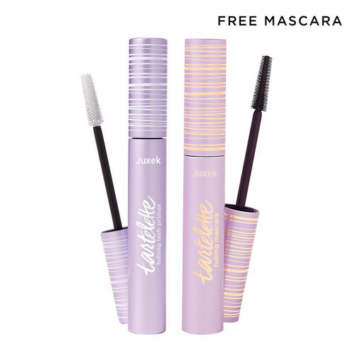 Juxek tubing mascara black & brown duo for lash makeup