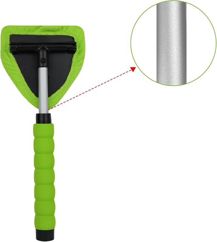 Car Windshield Cleaning Tool Set – Uitschuifbaar & 180° Draaibaar