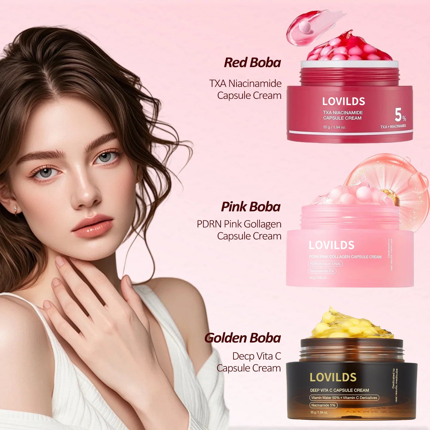 🎉🎉LOVILDS Collagen Firming Cream – Firm & Brighten, 50% OFF Limited Time!