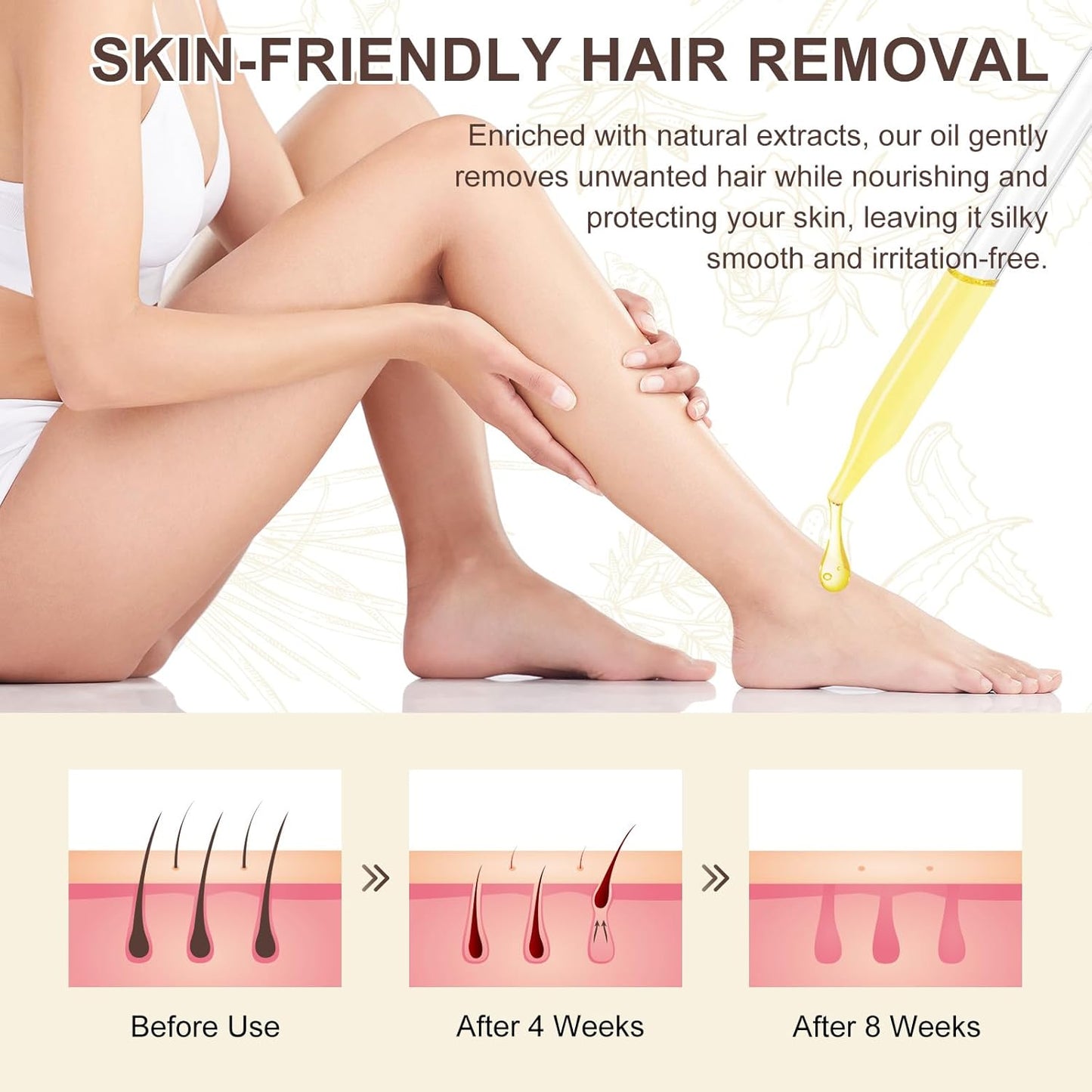 š„ Bestseller Alert: 50K+ Loved Hair Removal Oil ā Quick, Smooth, & Selling Fast!