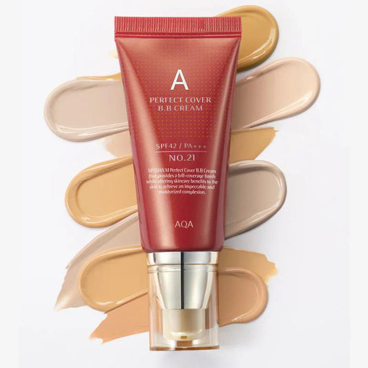 AQA Perfect Cover BB Cream SPF 42 PA+++🎁Free brush