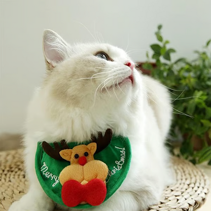 Adorable Christmas Pom-Pom Hat for Your Furry Friend Pets' Christmas