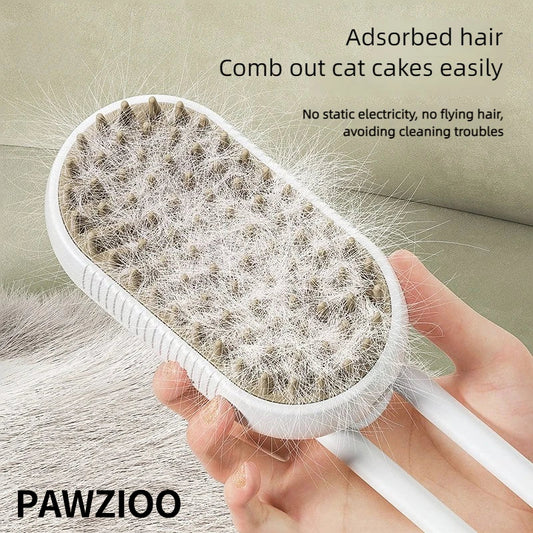 🔥Pawzioo🔥Spazzola a Vapore per animali ✨💧 🐕
