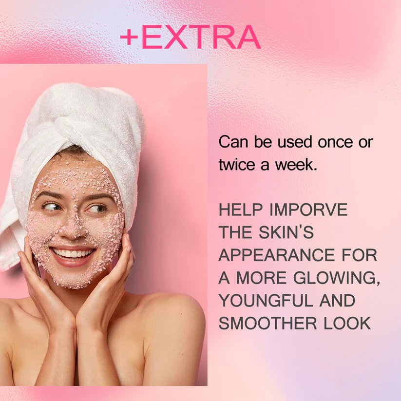 🔥 [LIMITED TIME] Pink Sugar Glow Exfoliator – Brighten & Smooth Skin (Face & Body)!