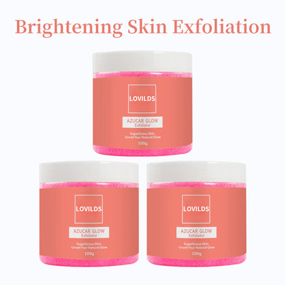 🔥 [LIMITED TIME] Pink Sugar Glow Exfoliator – Brighten & Smooth Skin (Face & Body)!