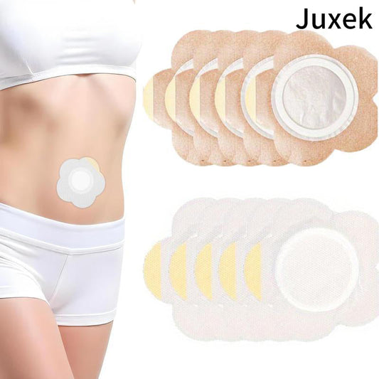 🌸 Deep Cleansing Detox Belly Button Patches – Flower-Shaped, Non-Woven, No Wash Needed