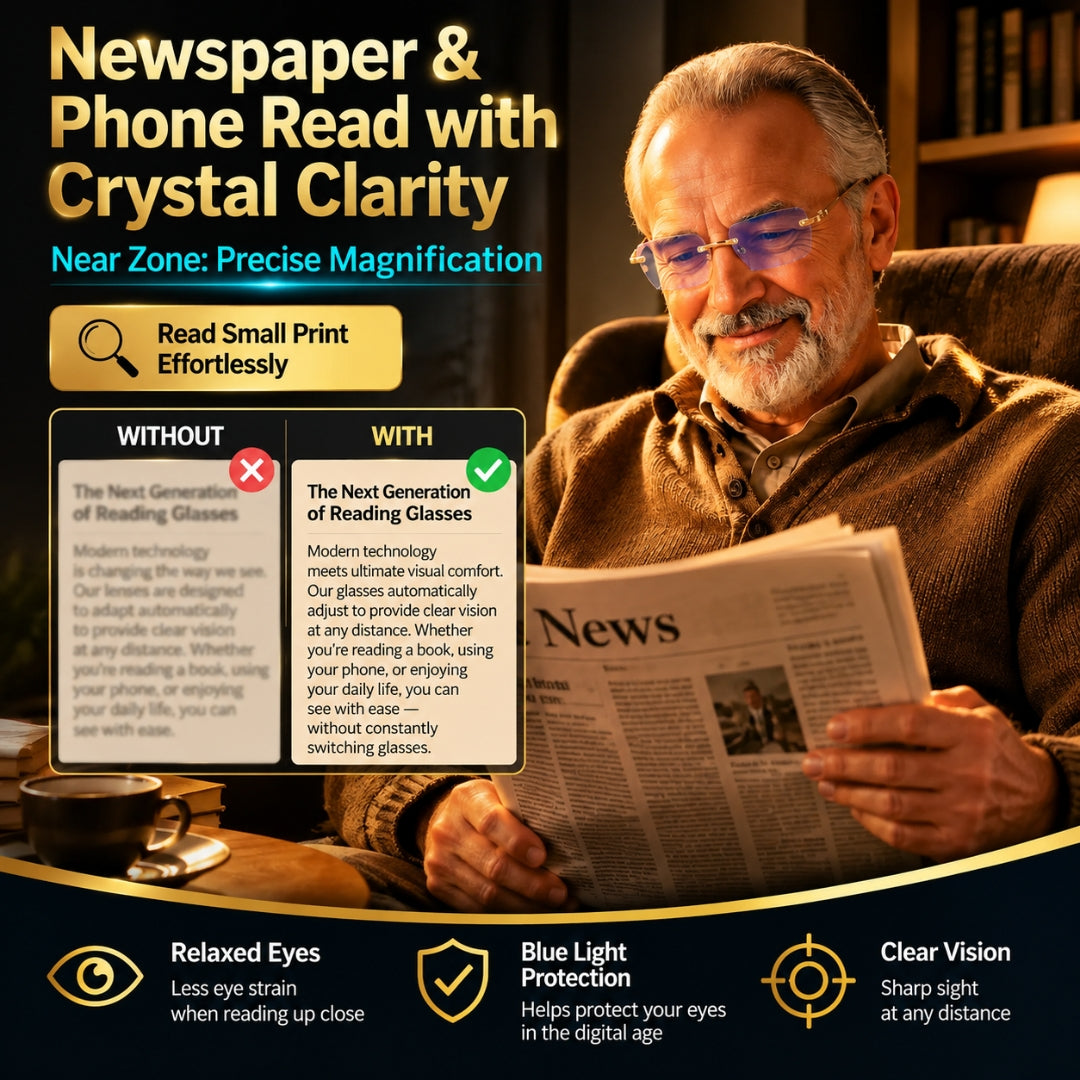 💥Limited-Time Offer–Save 50%🔥No Eye Exam & No Lens Switching – A Glasses Revolution!