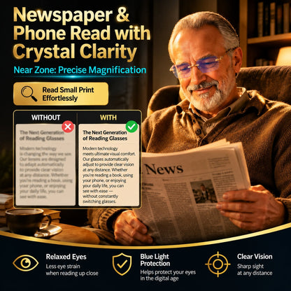 💥Limited-Time Offer–Save 50%🔥No Eye Exam & No Lens Switching – A Glasses Revolution!
