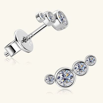 Minimalist Leaf - Motif Stud Earrings