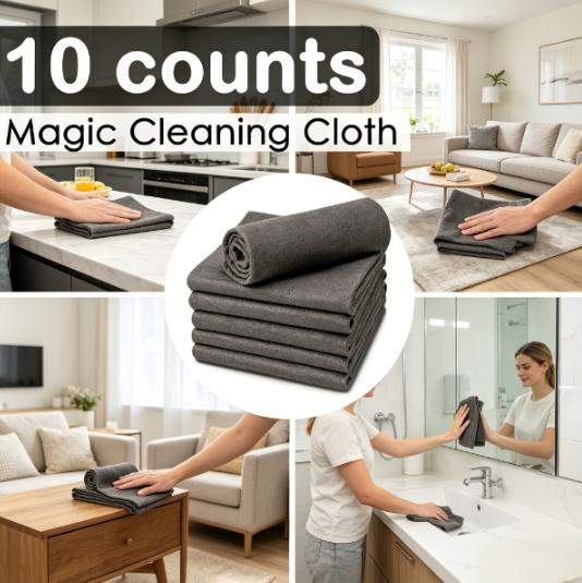 🔥(LAST DAY PROMOTION - 50% OFF )10 Counts Purearo Thickened Magic Cleaning Cloth