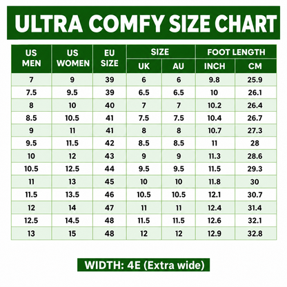 Ultra Comfy - Healthy and Supportive Walking Shoes