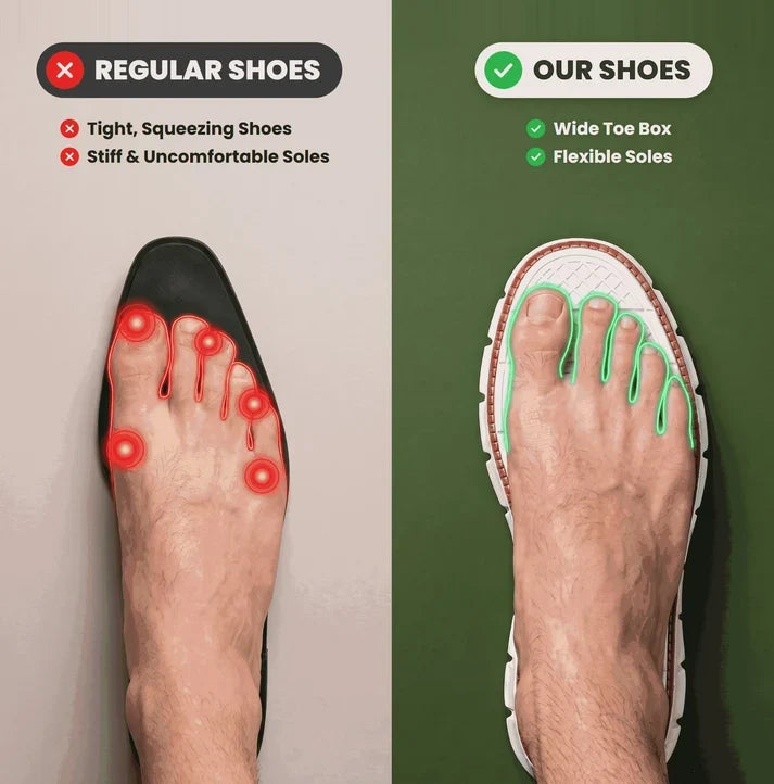 Ultra Comfy - Healthy and Supportive Walking Shoes